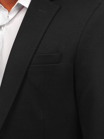 Herr Elegant Kavaj Svart Bolf 1652A