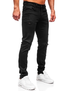 Herr Jeans Slim Fit Svart Bolf MP0087N