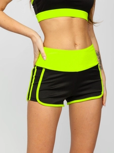 Dam 2-delad Träningsoverall Svart-Gul Bolf XL011A1