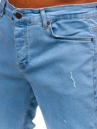 Herr Jeans Slim Fit Blå Bolf 6580