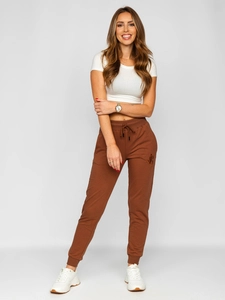 Dam Sweatpants Choklad Bolf VE32