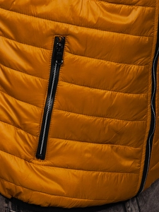 Herr Quiltad Väst Kamel Bolf 7103