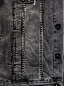 Herr Jeanjacka med huva Grå Bolf 10350