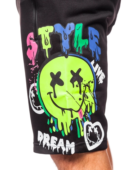 Herr Shorts Svart Bolf HS7195