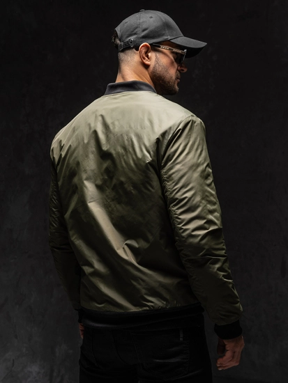 Herr Lättvikt Bomberjacka Grön Bolf AK95A1