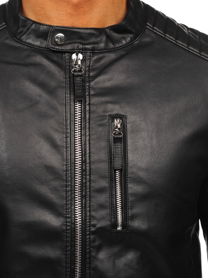 Herr Skinnjacka Svart Bolf 11Z8057