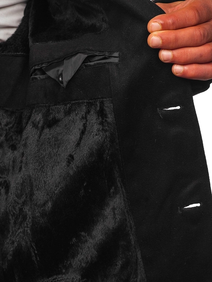 Herr Vinterrock Svart Bolf 1047