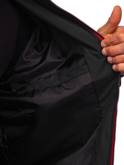 Herr Lättvikt Bomberjacka Svart Bolf 84M3001