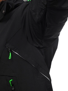 Herr Vinter Skidjacka Svart-Grön Bolf 1910