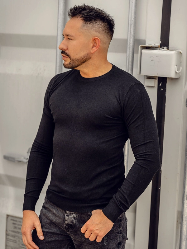 Herr Tröja Svart Bolf MMB602A