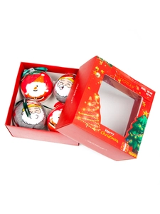 Dam X-mas Strumpor Flerfärgad Bolf M7-4P 4 PACK