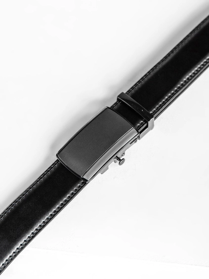 Herr Läderbälte Svart Bolf 101