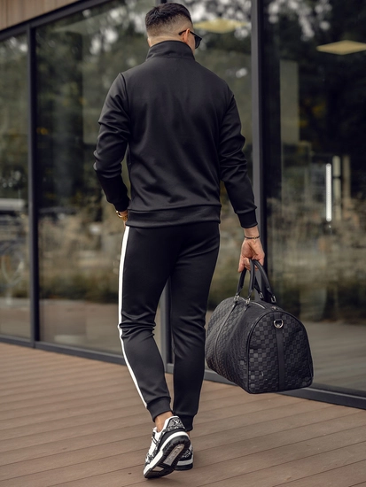 Herr Träningsoverall Svart Bolf 3A166