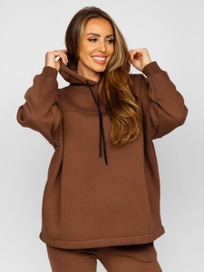 Dam 2-delad Träningsoverall Brun Bolf 8029