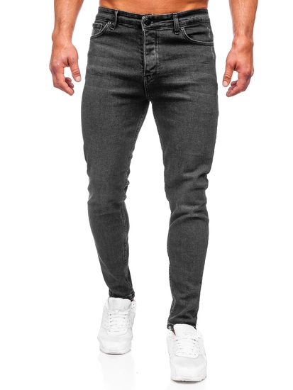 Herr Jeans Regular Fit Svart Bolf 6008