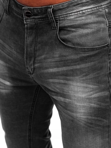 Herr Jeans Slim Fit Svart Bolf MP0171N