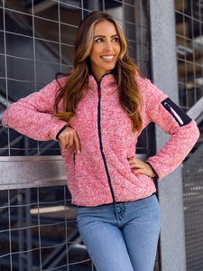 Dam Lättviktsjacka med huva Rosa Bolf KSW7002