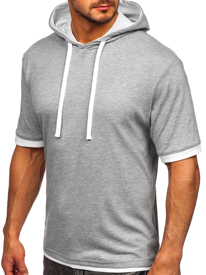 Herr Basic T-shirt Grå Bolf 08