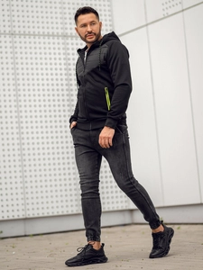 Herr Lättviktsjacka Svart Bolf KS2149