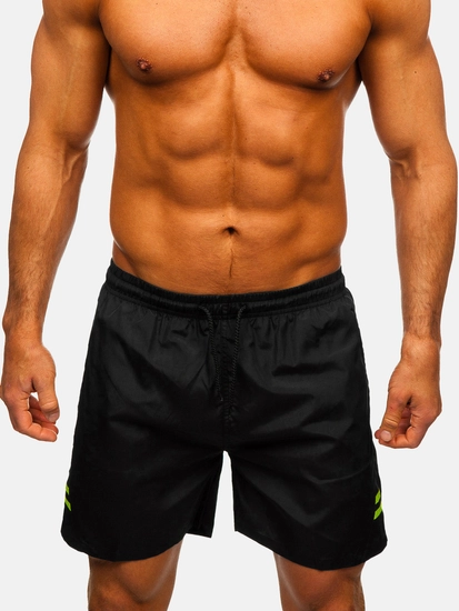 Herr Badbyxor Svart Bolf QD29