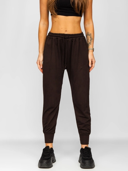 Dam Sweatpants Brun Bolf 0011