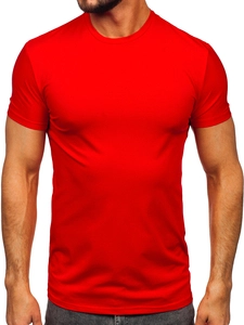Herr Basic T-shirt Röd Bolf MT3001