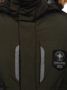 Herr Vinterjacka Grön Bolf 1827