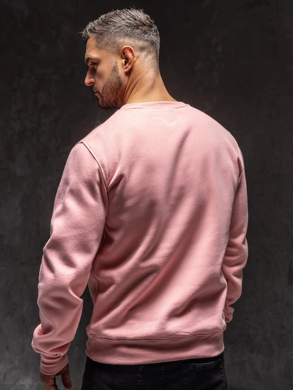 Herr Sweatshirt Ljusrosa Bolf 2001A1