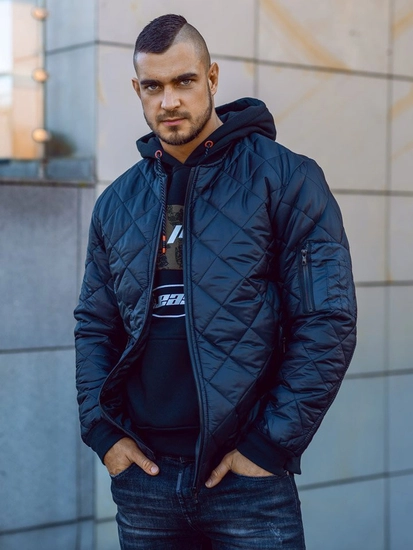 Herr Övergångsjacka Bomber Svart Bolf AK76-A