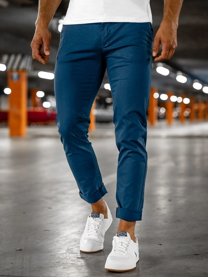 Herr Chinos Indigoblå Bolf 1146