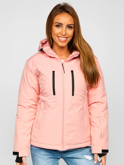 Dam Sportig Vinterjacka Ljusrosa Bolf HH012