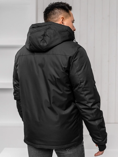 Herr Vinterjacka Svart Bolf 91M9901A1