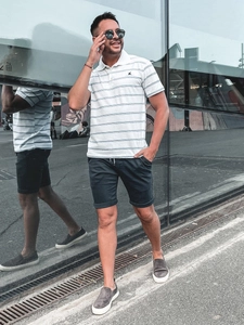 Herr Pikétröja Vit Bolf 14954