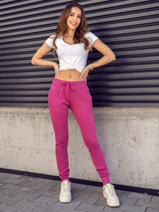 Dam Sweatpants Mörkrosa Bolf CK-01B