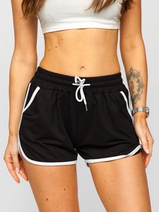 Dam Shorts Svart Bolf 8K208