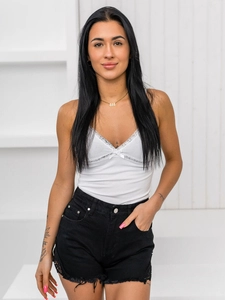 Dam Undertröja med spets Vit Bolf 17K550