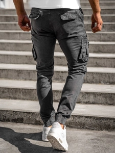 Herr Cargojoggers Grafitgrå Bolf 8983