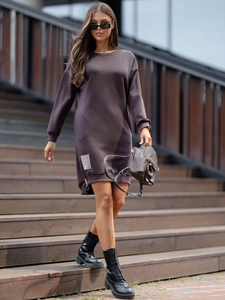 Dam sportig klänning smör Choklad Bolf 524