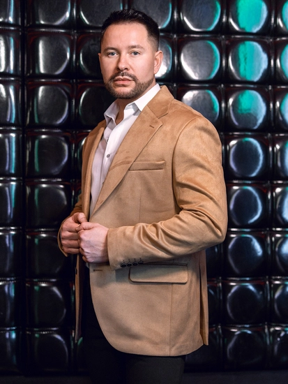 Herr Kavaj i sammet Kamel Bolf 24410