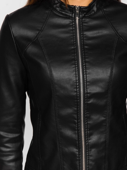 Dam Skinnjacka Svart Bolf 11Z8051