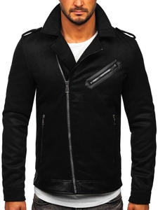 Herr Lättviktsjacka Biker Svart 79M15501
