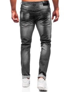 Herr Jeans Slim Fit Svart Bolf MP0171N
