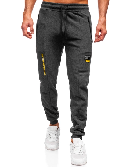 Herr Jogger-sweatpants Grafitgrå Bolf JX6297