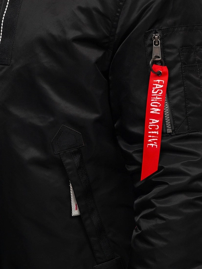 Herr Övergångsjacka Pilot Svart Bolf 1787