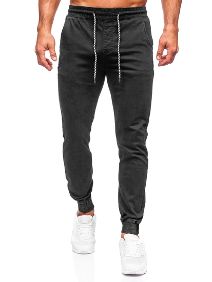 Herr Bomulls Joggers Svart Bolf KA6792