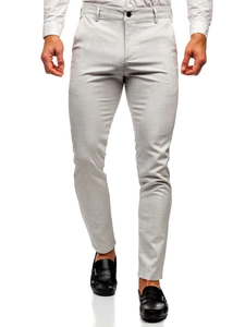 Herr Chinos i bomull Beige Bolf 0015