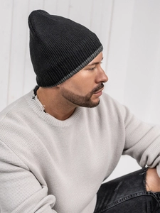 Herr Varm vintermössa Svart Bolf 387056