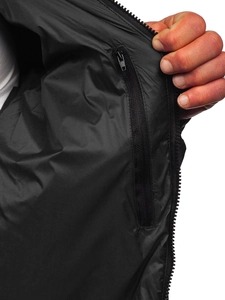 Herr Lättviktsjacka med dold huva Svart Bolf 5M3102