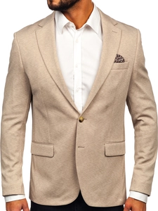 Herr Casual Kavaj Beige Bolf 24401