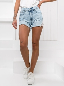 Dam Jeansshorts Blå Bolf JK687A1